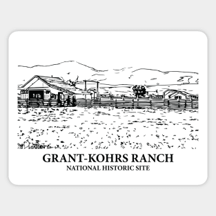 Grant-Kohrs Ranch National Historic Site Sticker